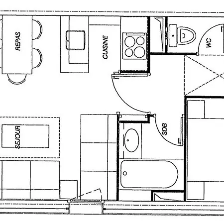 2 Pieces Avec Balcon, Animaux Acceptes - Fr-1-291-736 Apartment